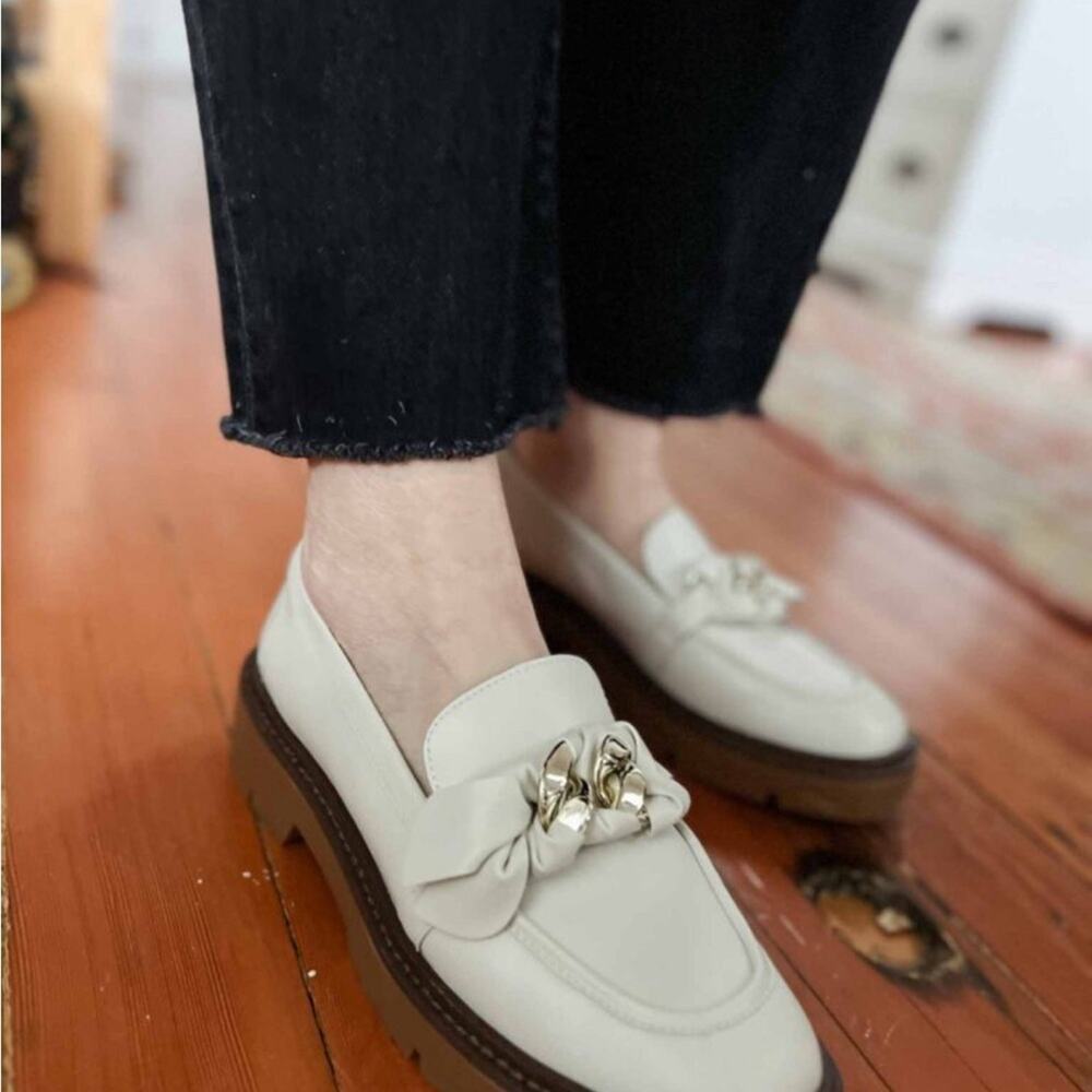 Nordstrom Trinity lug sole leather loafers - Picture 7 of 9